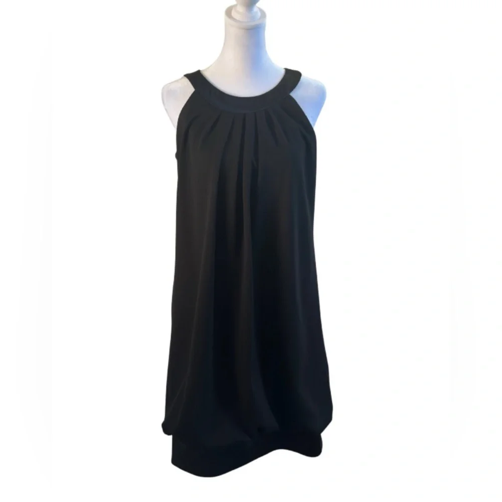 Dressbarn Collection Black Sleeveless Cocktail Dress - Picture 1 of 5